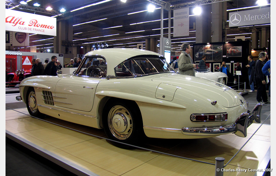 Mercedes Benz 300 SL Roadster avec Hard Top