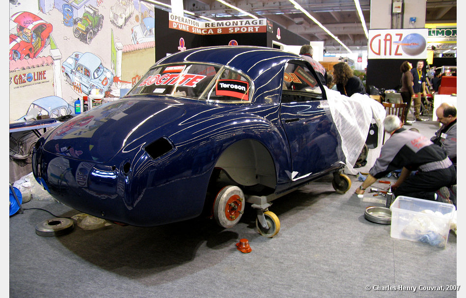 Simca 8 Sport, carrosserie Facel