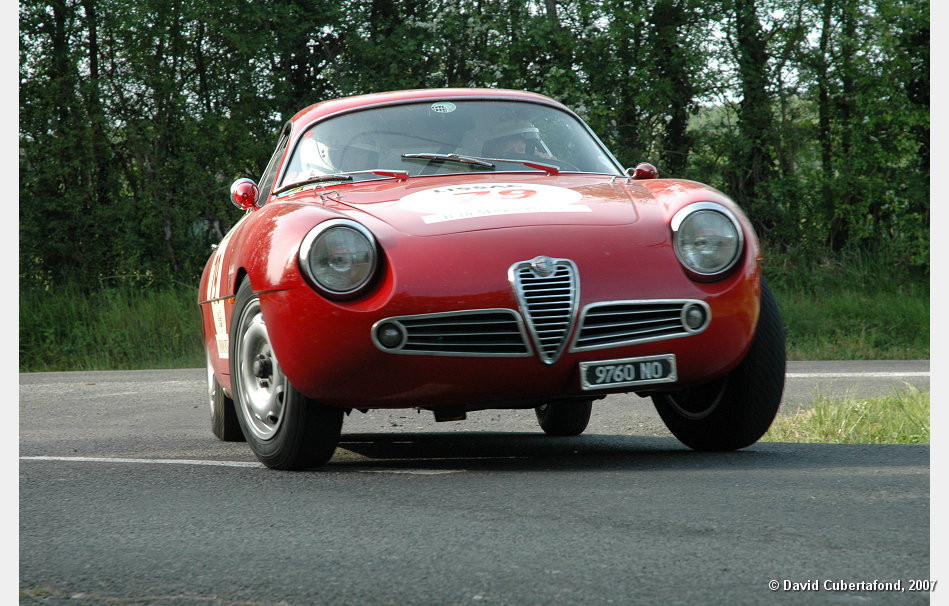 Alfa Romeo Giulietta SZ, Gregory/Savage