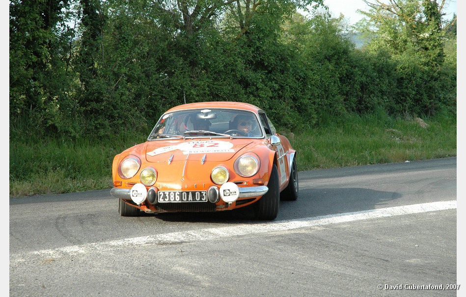 Alpine A110 1600 SC, Francoz/Francoz