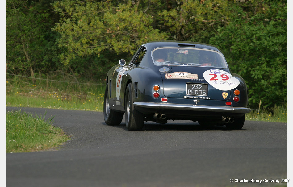 Ferrari 250 GT Berlinetta, Schwingen/Schwingen