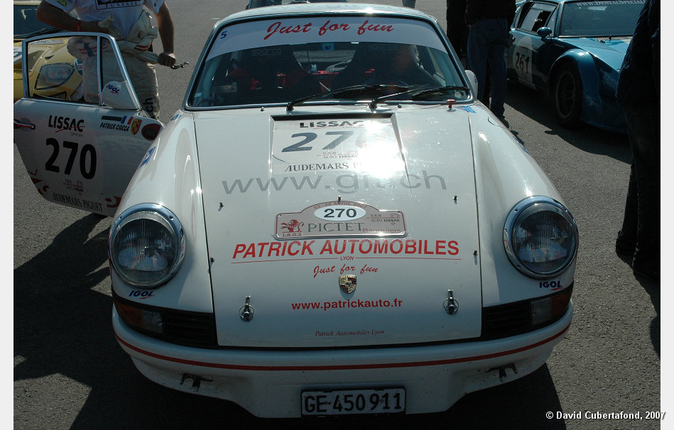 Porsche 911 2,7L RS, Servais/Ciocca