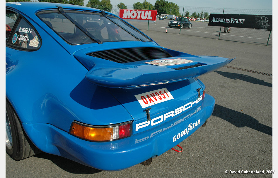 Porsche 911 3,0L RSR, Amaral/Sanchez