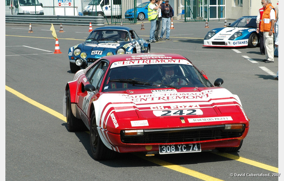 Ferrari 308 GTB Gr IV Michelotto, Entremont/Entremont