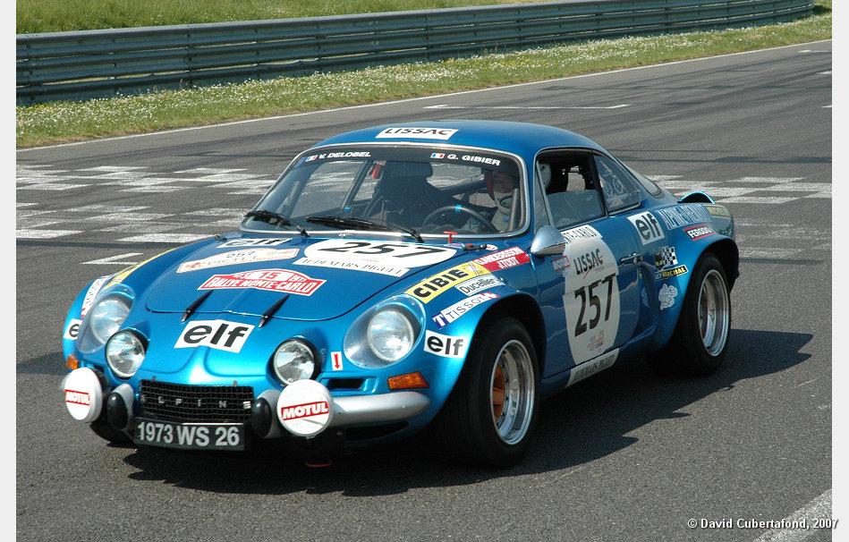 Alpine A110 1800 Gr IV, Gibier/Delobel