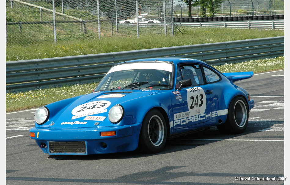 Porsche 911 3,0L RSR, Amaral/Sanchez