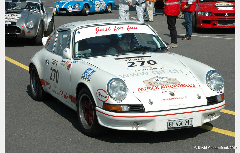 Porsche 911 2,7L RS, Servais/Ciocca
