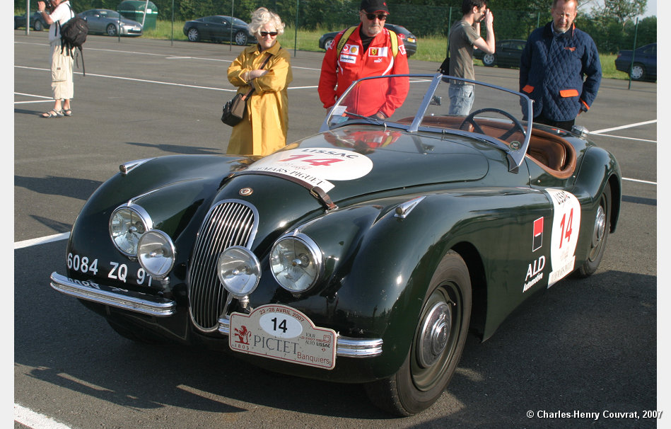 Jaguar XK 120 Roadster, McGoohan/Lauriat