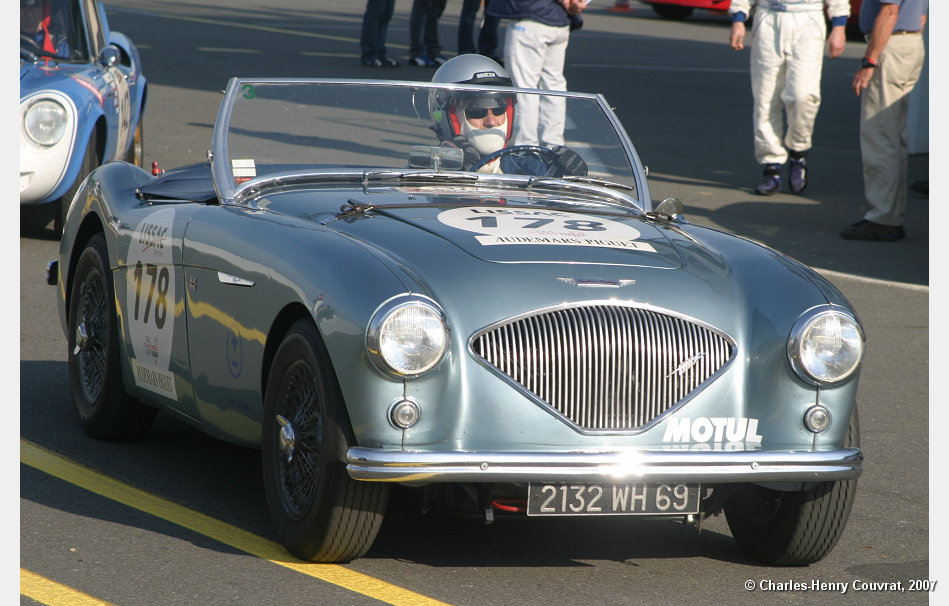 Austin Healey 100/4, Augis/Champagnon